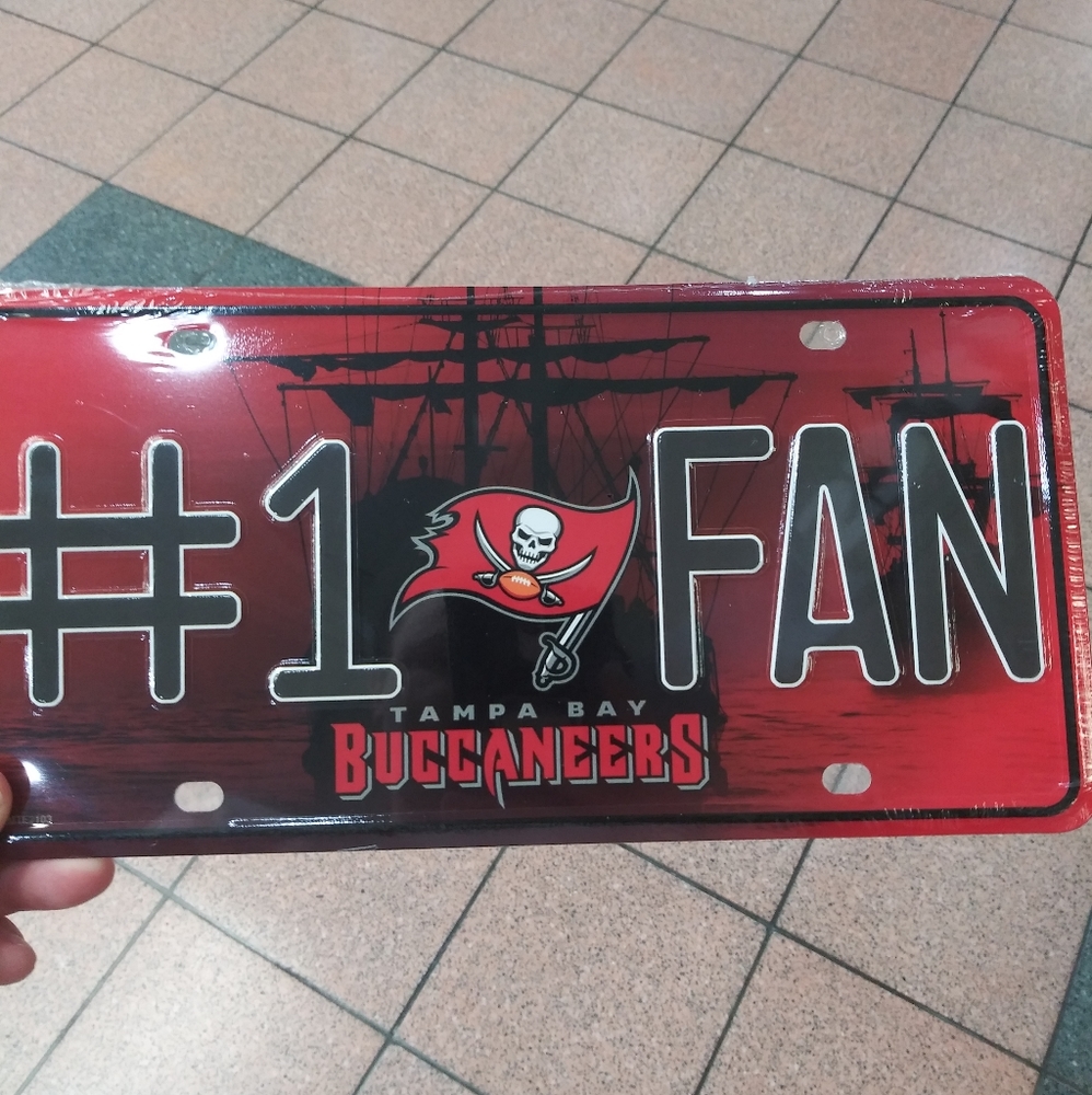 Tampa Bay Buccaneers License Plate